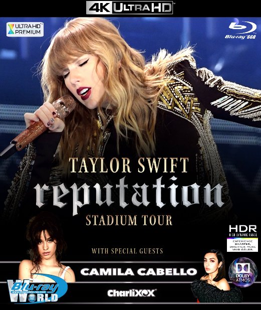 4KUHD-353. Taylor Swift - Reputation Stadium Tour 2018 4K-66G (TRUE- HD 7.1 DOLBY ATMOS)